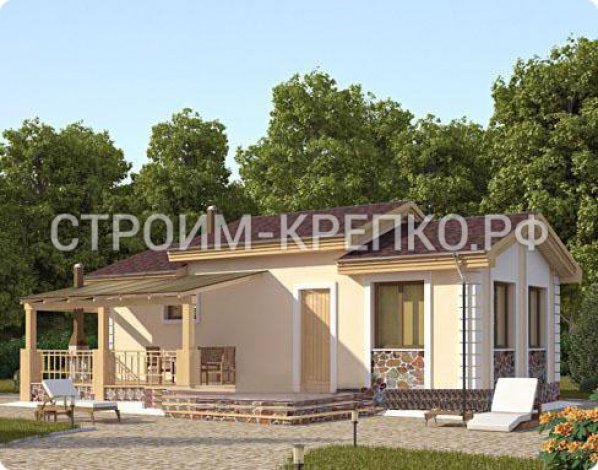 Проект каркасного дома № 227